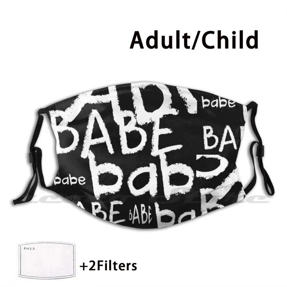 Babe Mask Cloth   μ  Washable Babe Baby      ܾ  ģ Swett Cute
